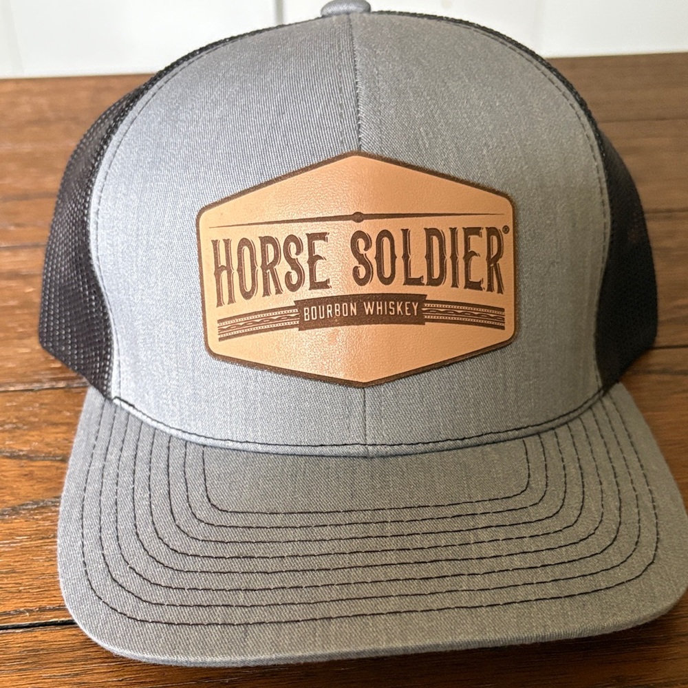 Gray and Black Trucker Hat
